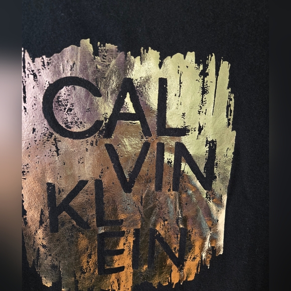 Calvin klein Dress Black/Gold - Picture 2 of 5